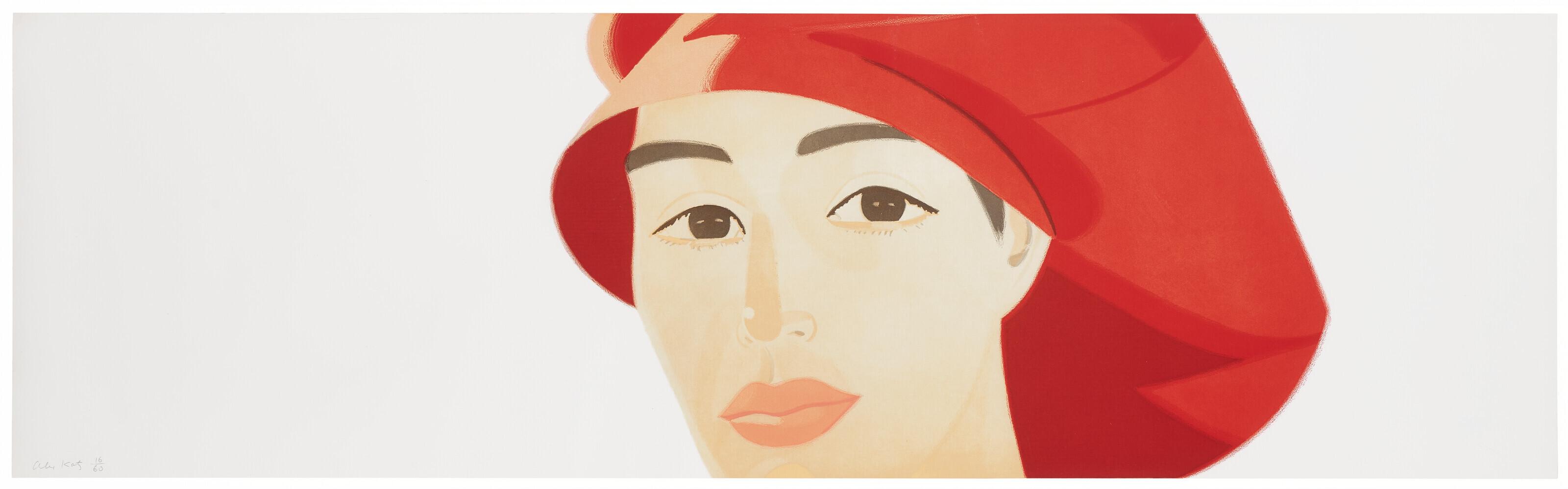 Alex Katz - Red Cap
