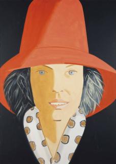 Alex Katz - Red Hat (Nicole)