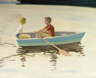 Alex Katz - Rowing