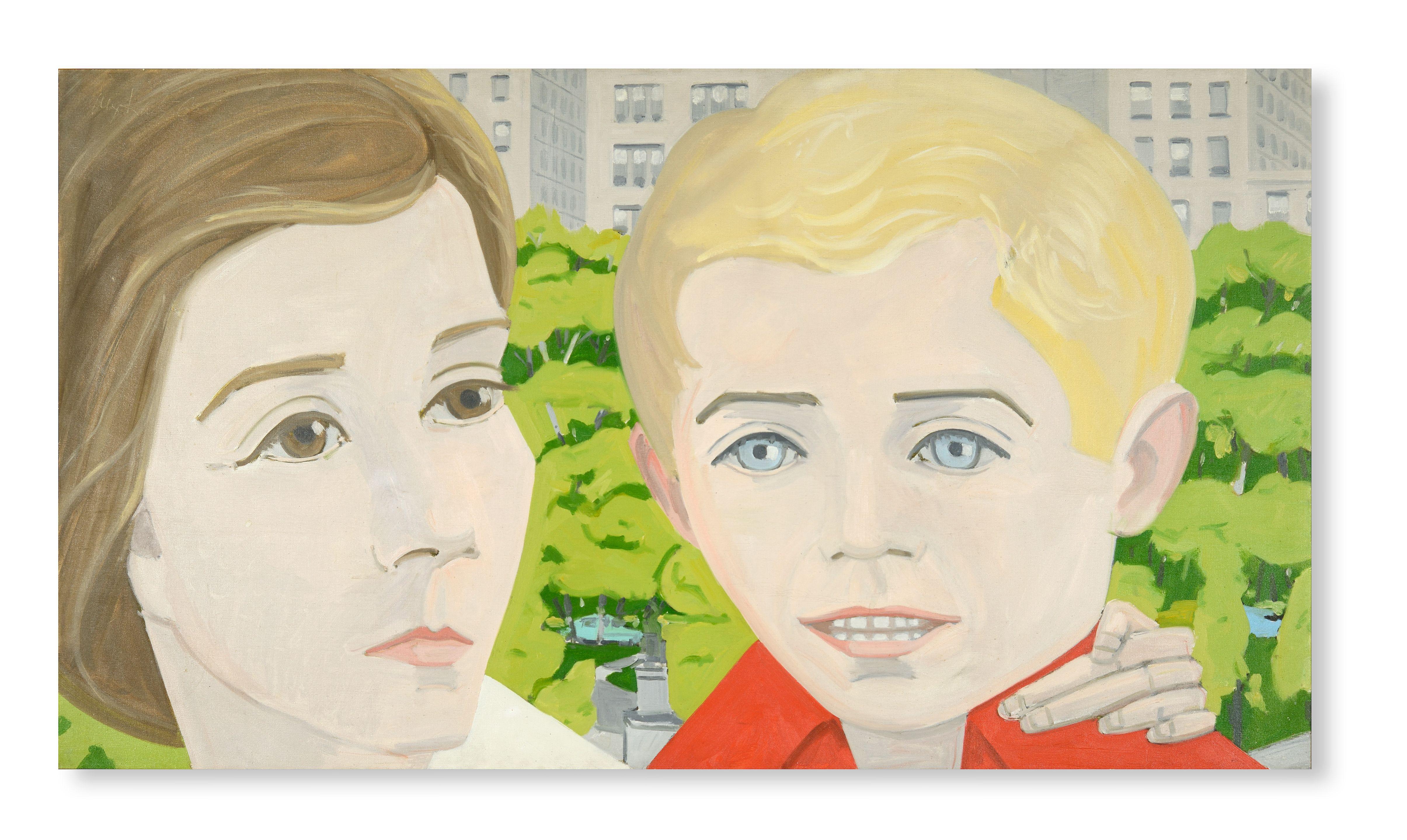 Alex Katz - Sarah and Andy