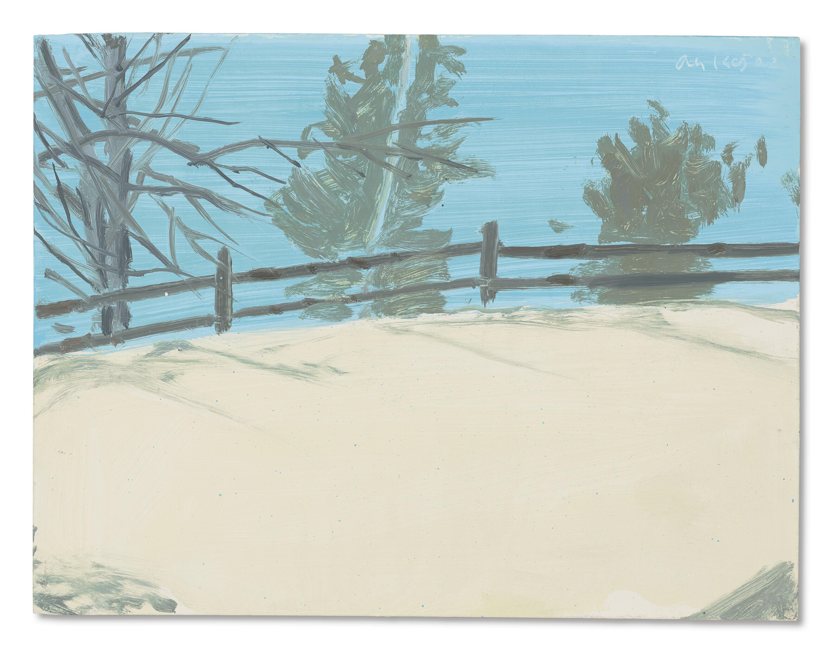 Alex Katz - Snow Scene 1