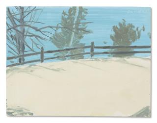 Alex Katz - Snow Scene 1