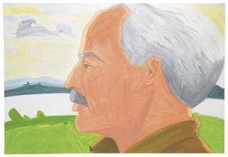 Alex Katz - Study for Portrait of Neil Welliver