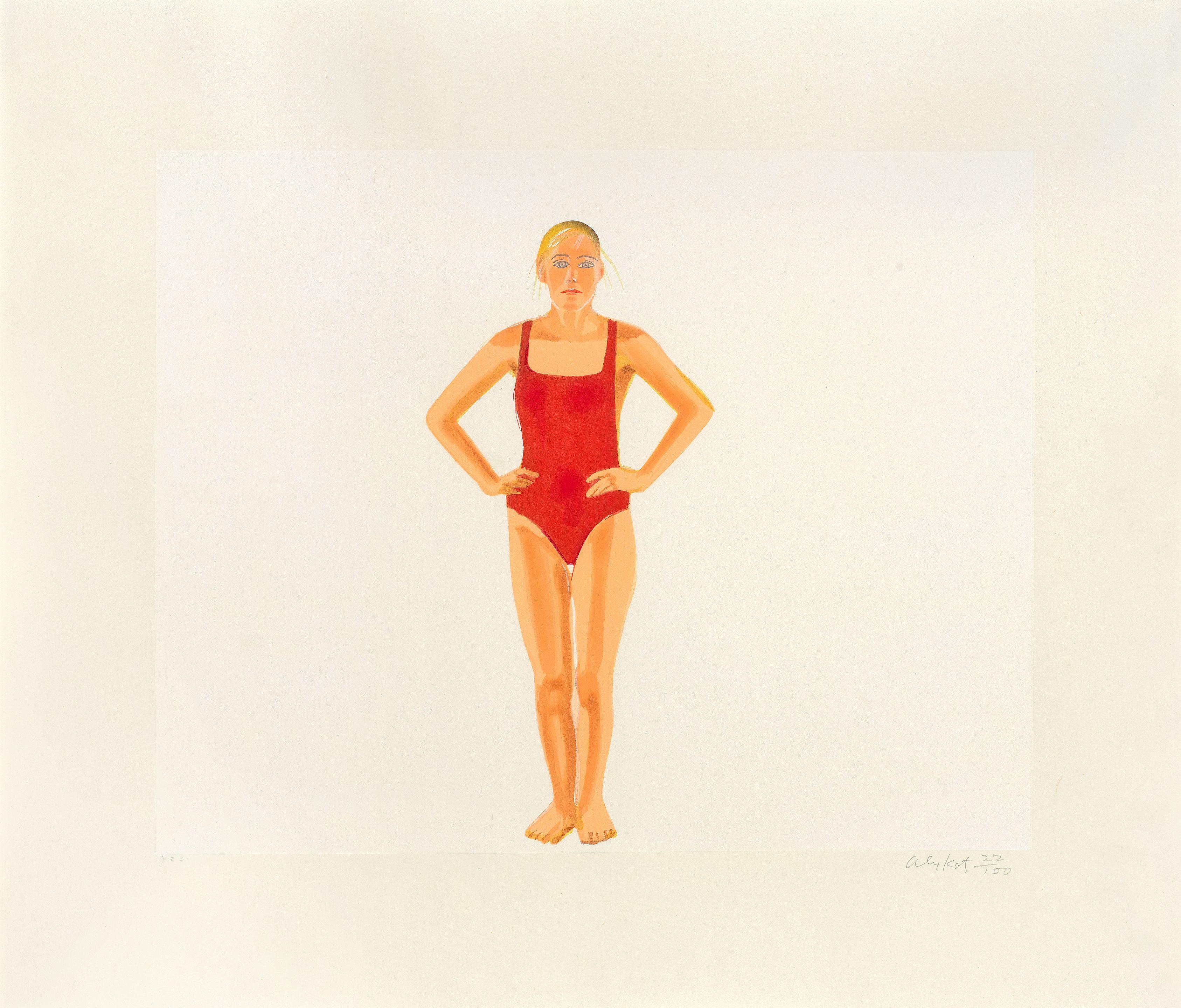 Alex Katz - Swimmer
