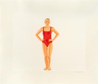 Alex Katz - Swimmer