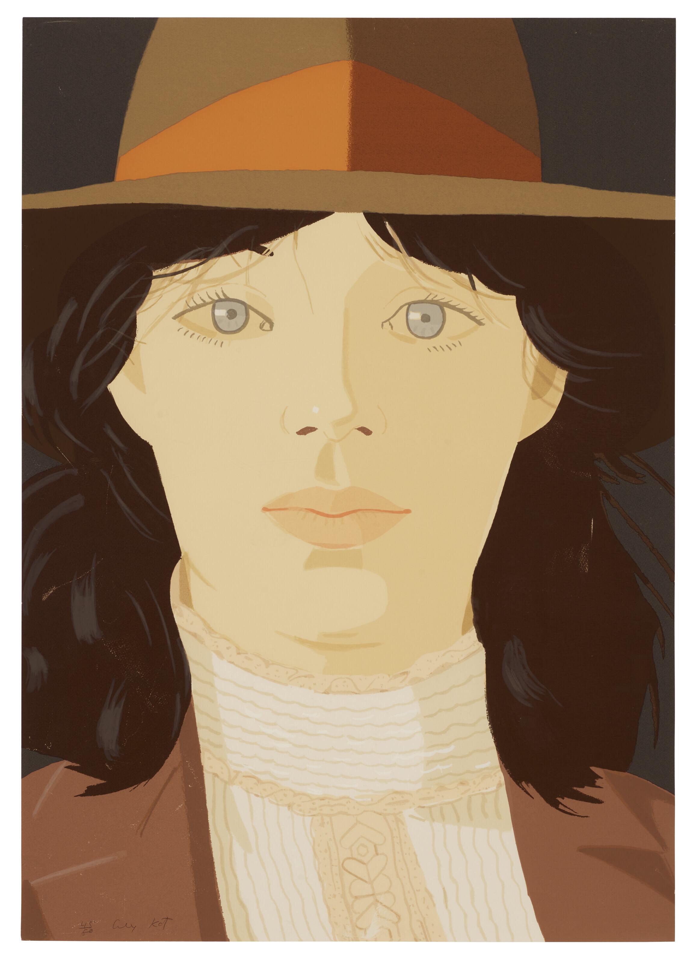 Alex Katz - The Orange Band