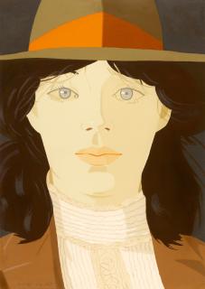 Alex Katz - The orange Band