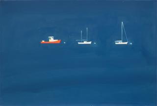 Alex Katz - Three Boats