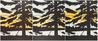 Alex Katz - Twilight 1, 2 & 3.