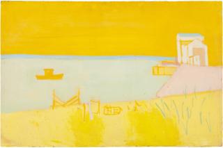 Alex Katz - Untitled (Shore Scene)
