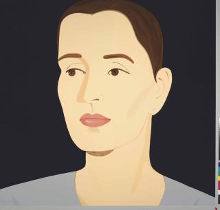 Alex Katz - Vivien