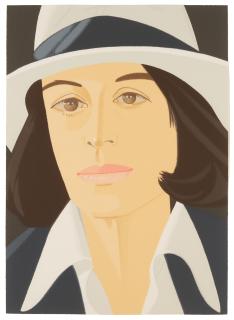 Alex Katz - White Hat, from Alex and Ada, the 1960\'s to the 1980\'s