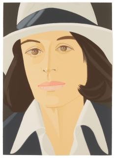 Alex Katz - White Hat, from Alex and Ada, the 1960\'s to the 1980\'s