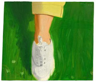 Alex Katz - White Sneaker