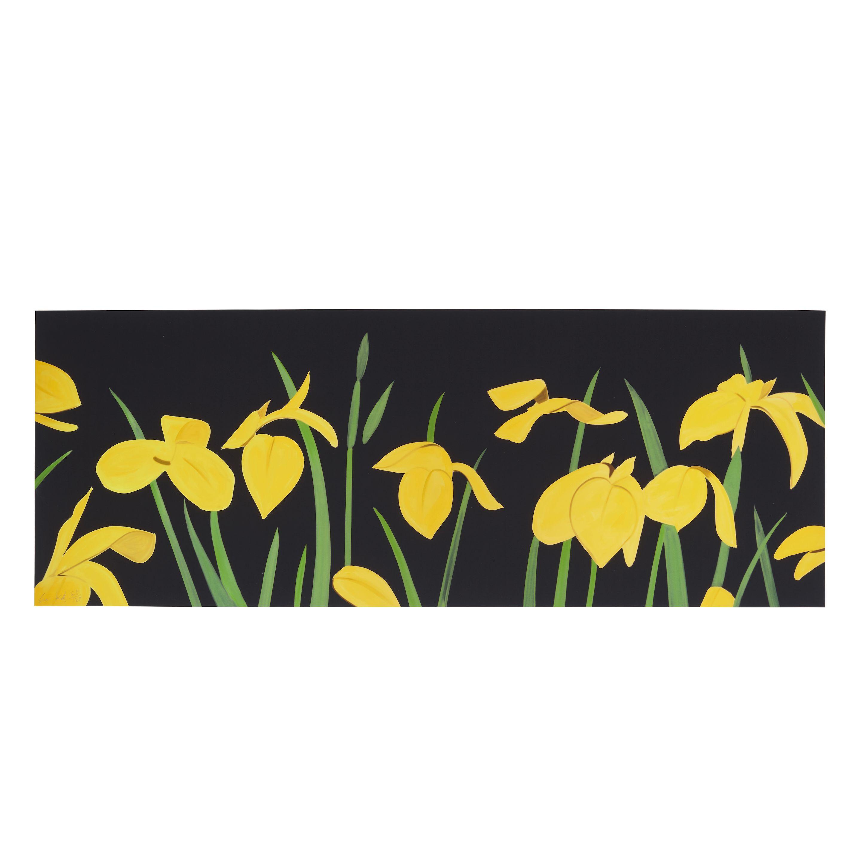 Alex Katz - Yellow Flags 2