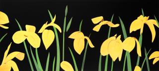 Alex Katz - Yellow Flags 2
