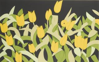Alex Katz - Yellow Tulips
