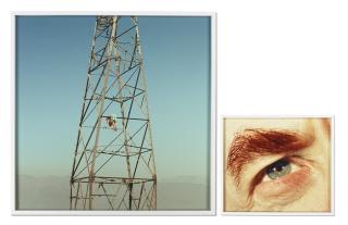 Alex Prager - Eye #8 (Electric Tower) And 4:29, Van Nuys From The Series Compulsion, 2012
