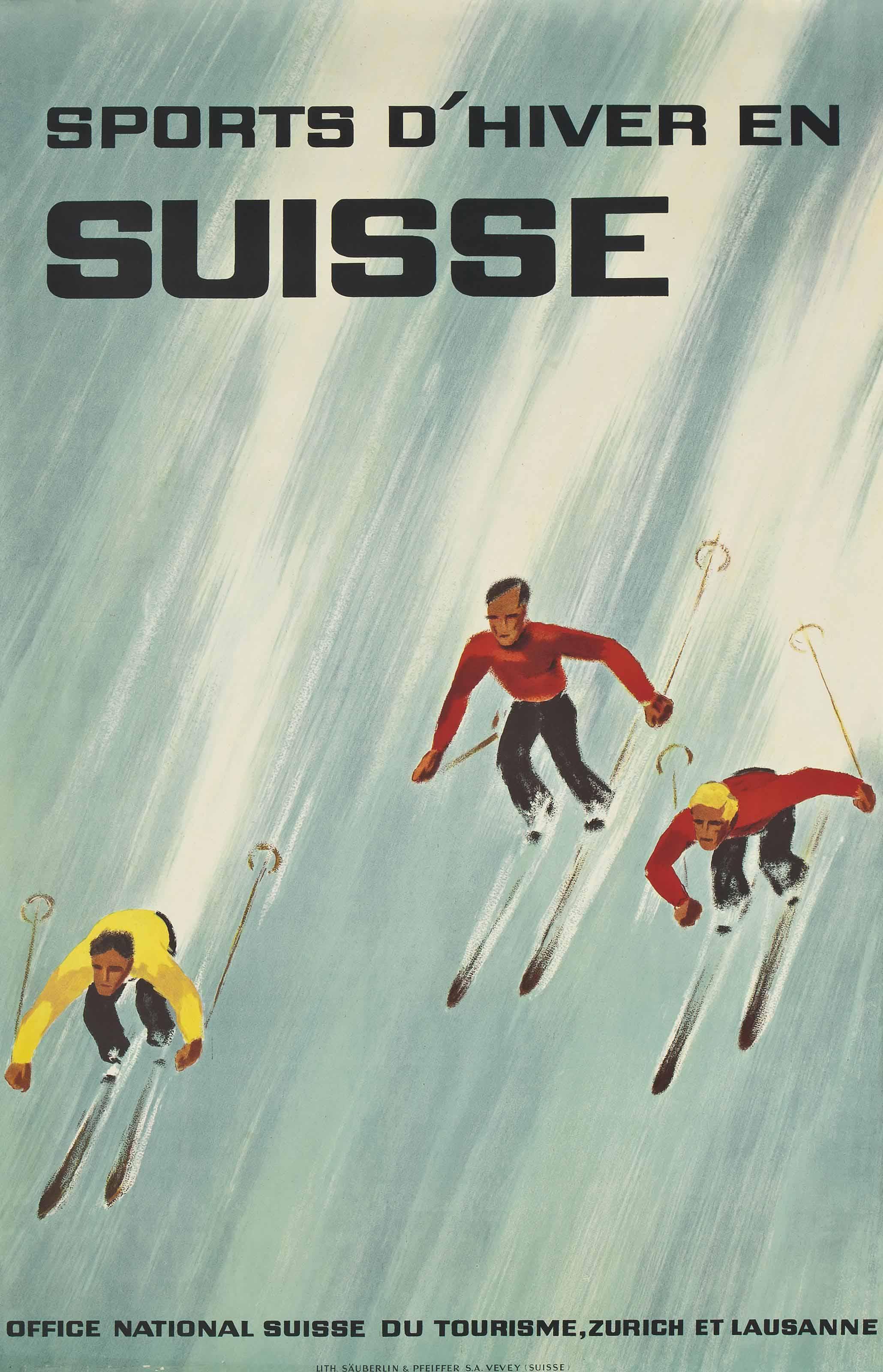 Alex Walter Diggelmann - Sports D\'Hiver En Suisse