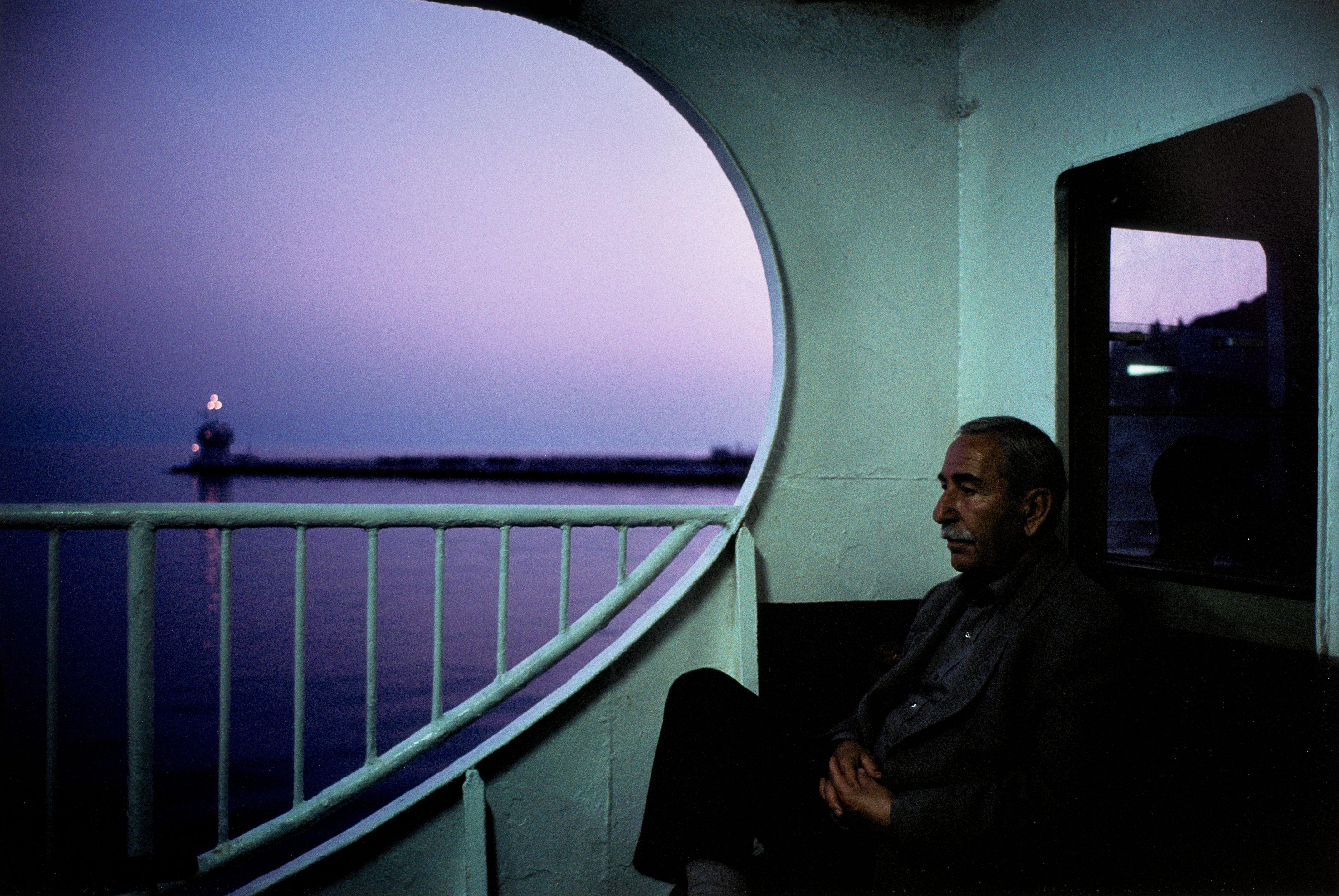 Alex Webb - \'Istanbul\' (On Board a Ferry at Dusk Near the Princess Islands)