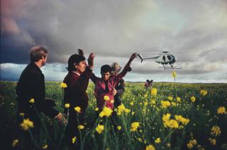 Alex Webb - Mexicans arrested while trying to cross the border to the United States, San Ysidro, California, 1979