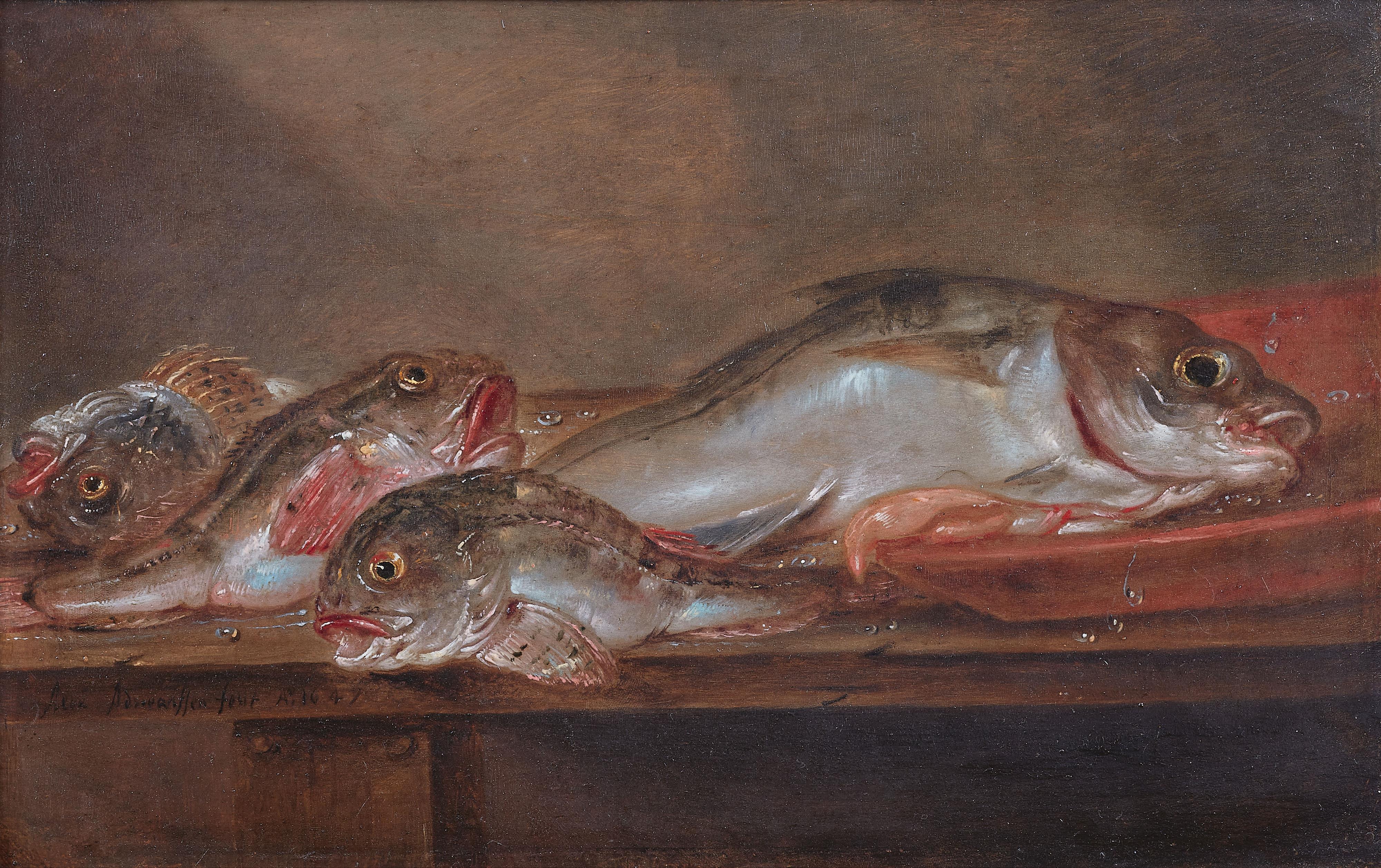 Alexander Adriaenssen - Fischstillleben