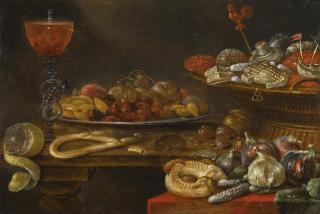 Alexander Adriaenssen - Still Life With Sweetmeats