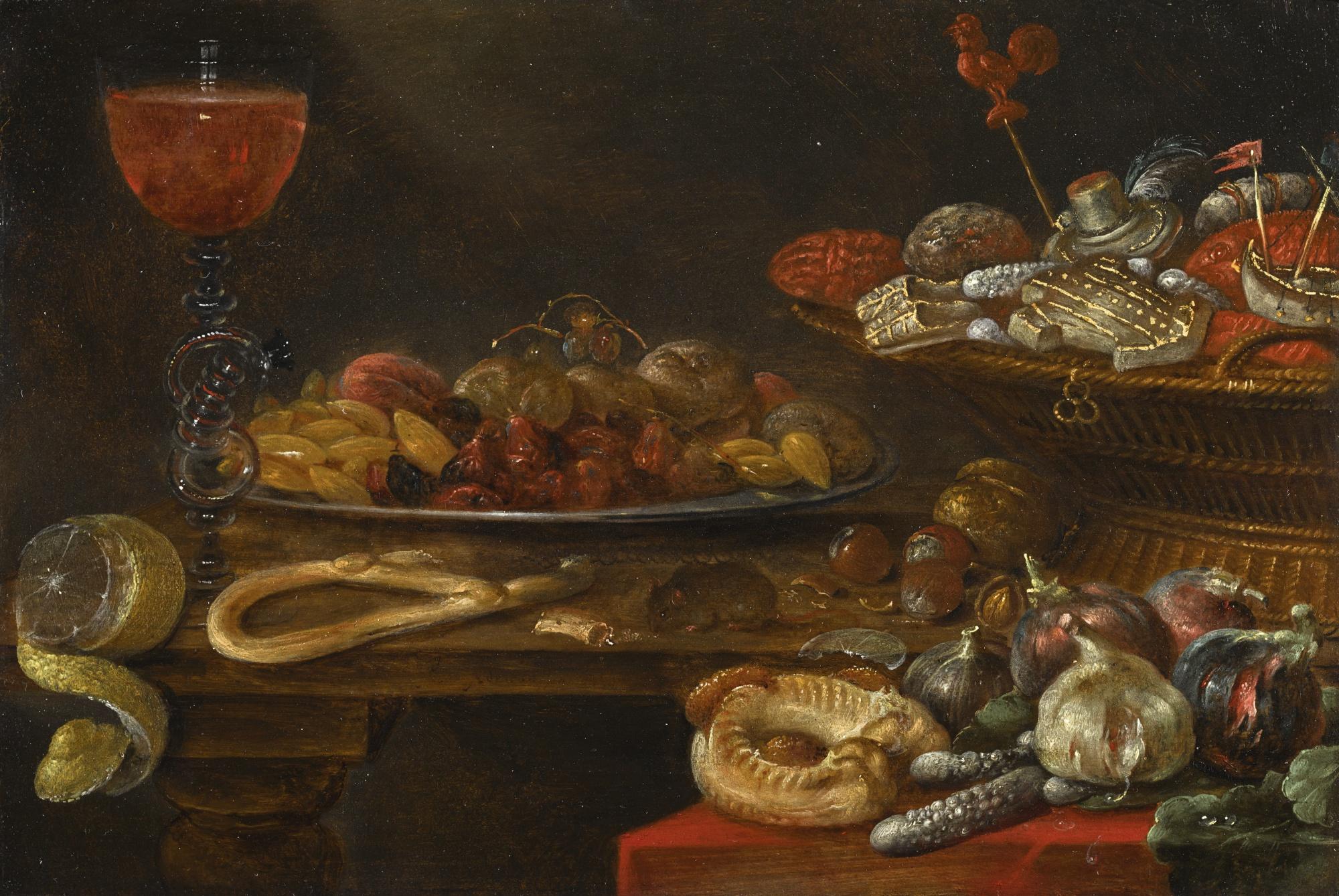 Alexander Adriaenssen - Still Life With Sweetmeats