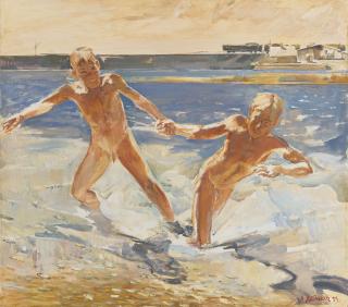 Alexander Alexandrovich Deineka - In The Donbass