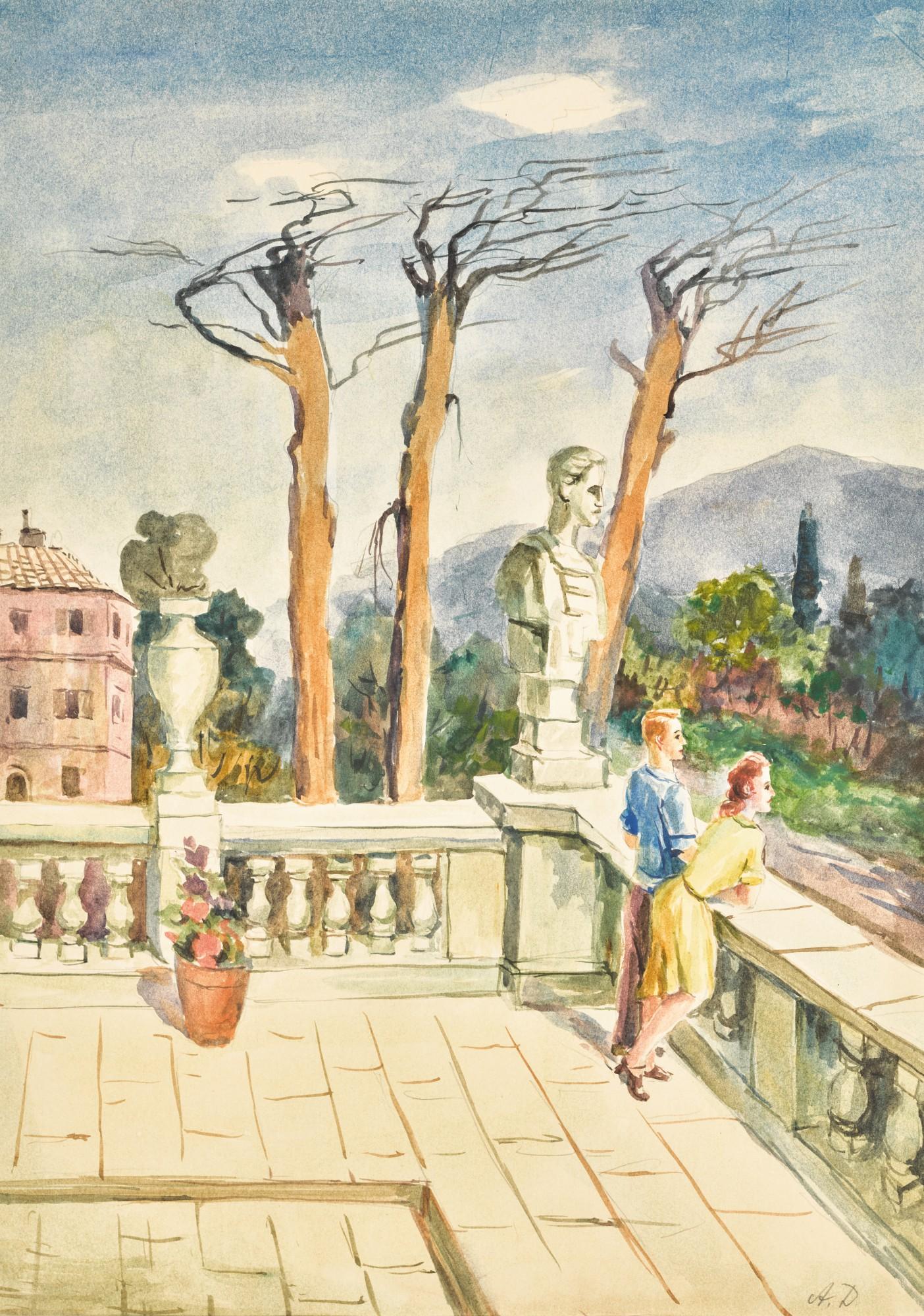 Alexander Alexandrovich Deineka - Terrace