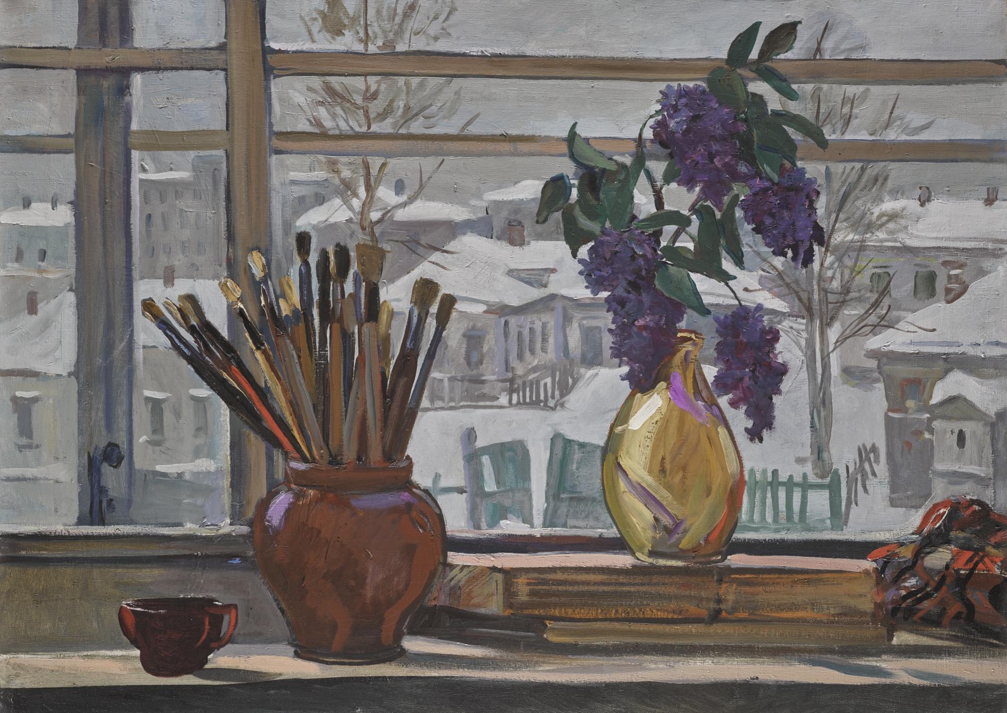 Alexander Alexandrovich Deineka - View From The Artist’S Studio