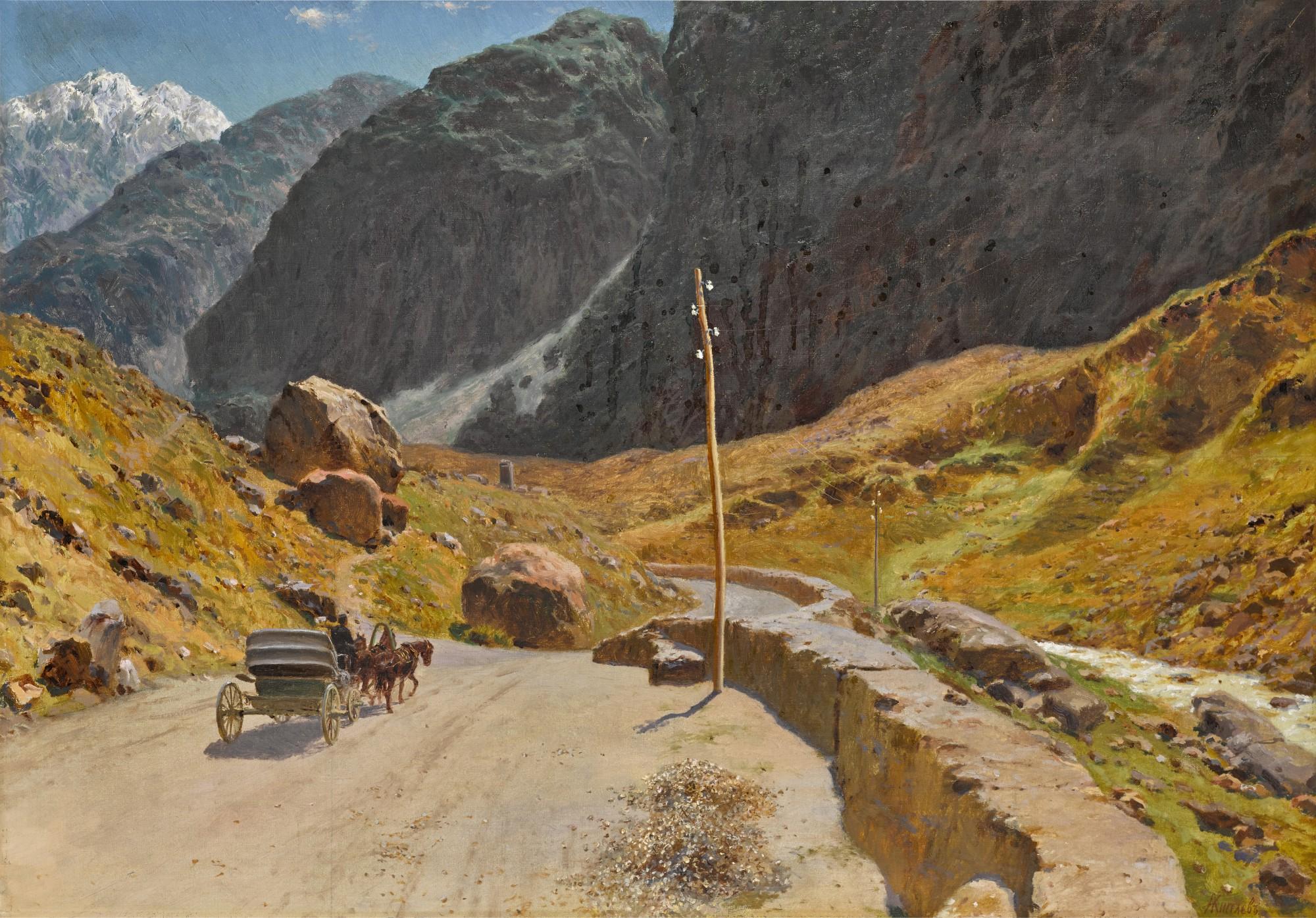 Alexander Alexandrovich Kiselev - Georgian Military Highway