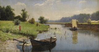 Alexander Alexandrovich Kiselev - Summer Landscape