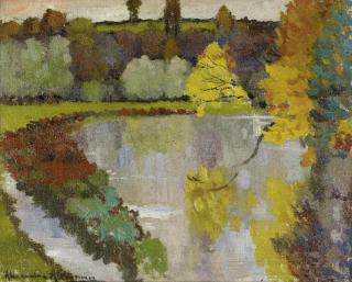 Alexander Altmann - Landschaft in Bougival