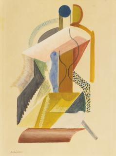 Alexander Archipenko - Composition Cubiste