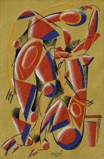 Alexander Archipenko - Composition: Two Figures