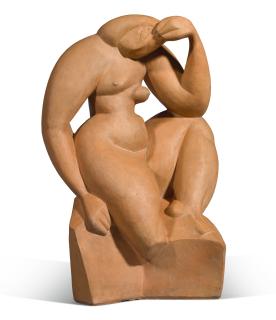 Alexander Archipenko - Femme Assise