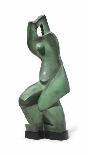 Alexander Archipenko - Femme Se Coiffant