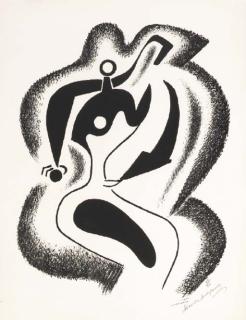 Alexander Archipenko - Le Sculpteur (Karshan 93)