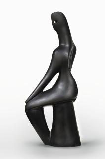 Alexander Archipenko - Seated, Black