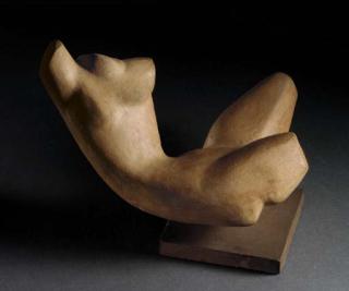 Alexander Archipenko - Small Reclining Torso (Female Torso)