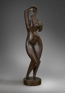 Alexander Archipenko - Woman Combing Her Hair