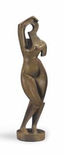 Alexander Archipenko - Woman Combing Her Hair