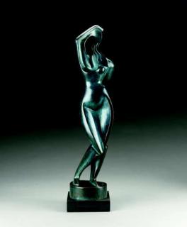 Alexander Archipenko - Woman Combing Her Hair