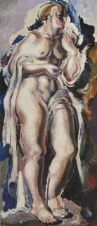 Alexander Archipenko - Woman Draped In White