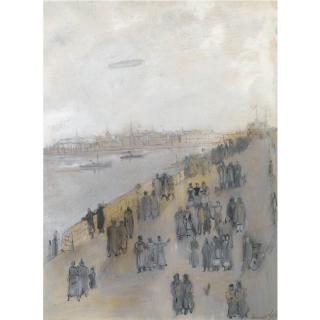 Alexander Arkadevich Labas - Promenade Along The Neva