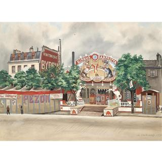 Alexander Borisovich Serebriakoff - Circus Zanfretta, Paris