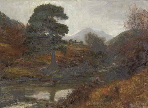 Alexander Brownlie Docharty - A Salmon Pool