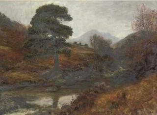 Alexander Brownlie Docharty - A Salmon Pool