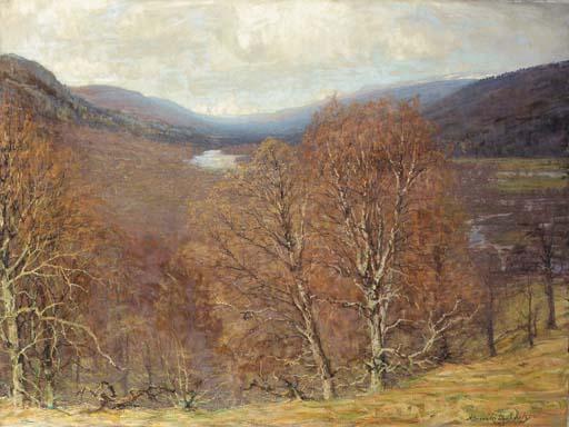 Alexander Brownlie Docharty - The Dee at Braemar